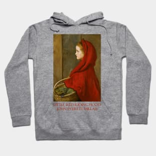 Little Red Riding Hood by John Everett Millais Hoodie